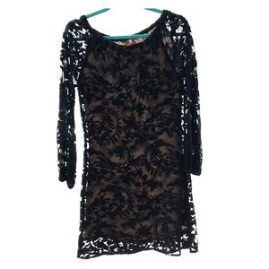 Off the shoulder black dress